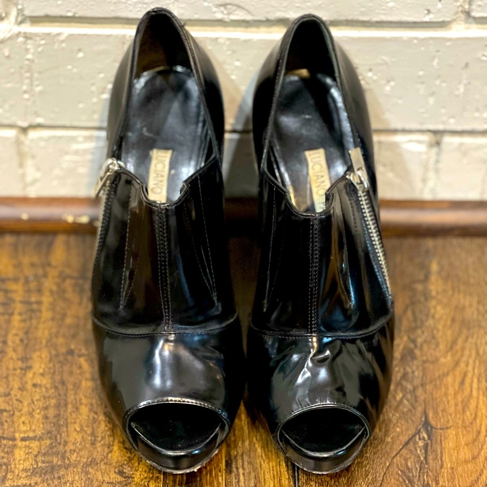Luciano Padovani Leather Booties